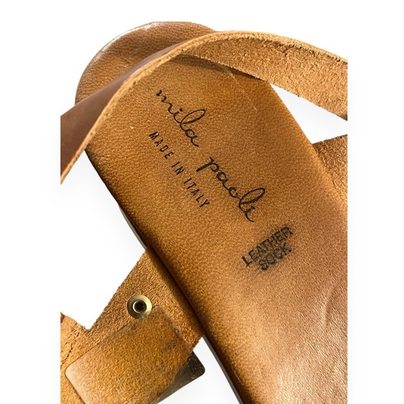 Mila Paoli Leather Sandal - Picture 6 of 6